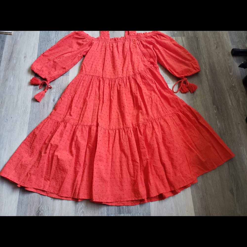 NWOT H&M OFF-THE-SHOULDER DRESS - Picture 8 of 11